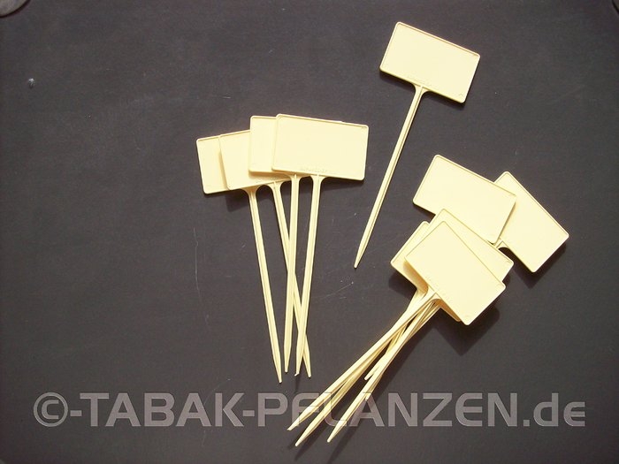 10 Standetiketten 10 St�ck Plastik